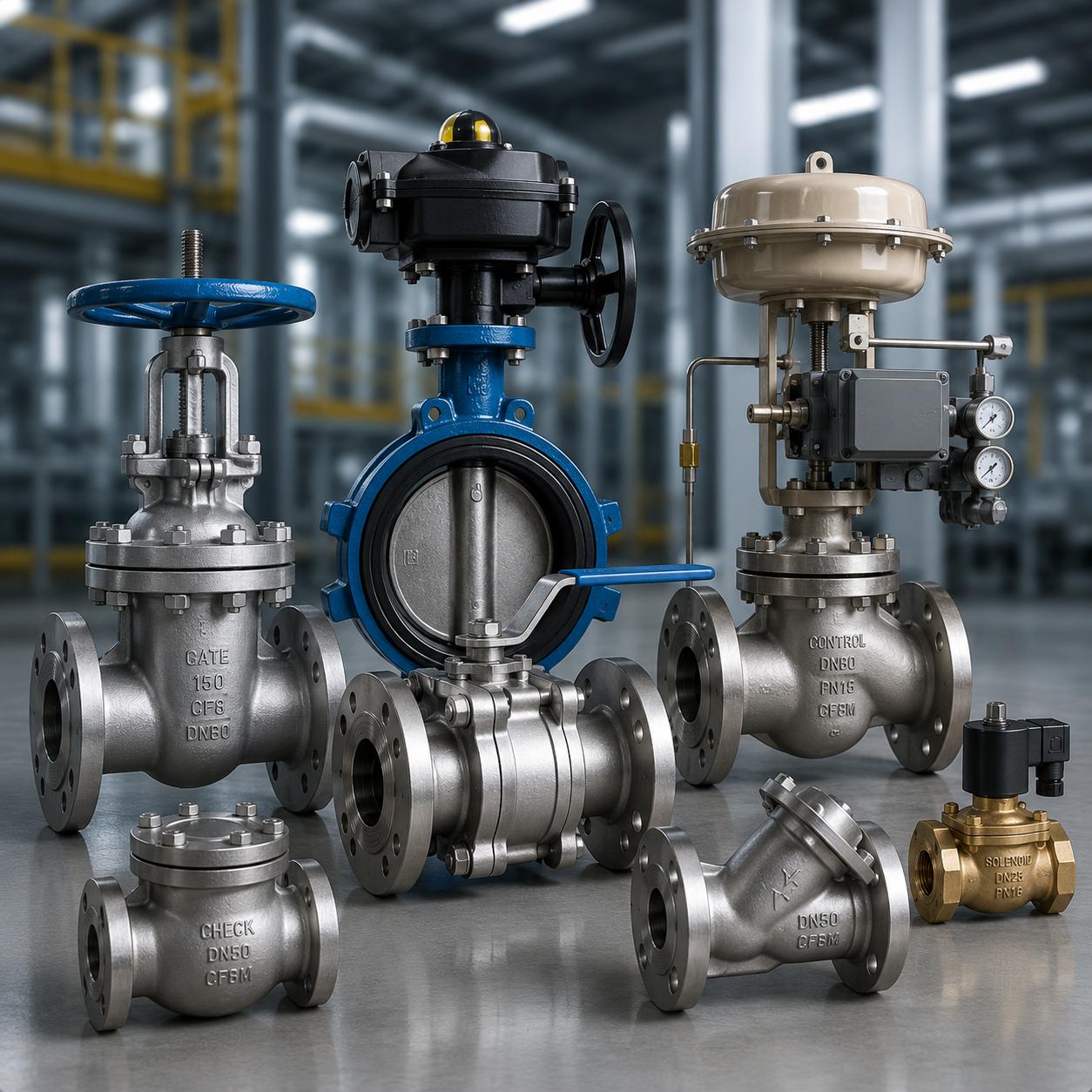 Industrial valves